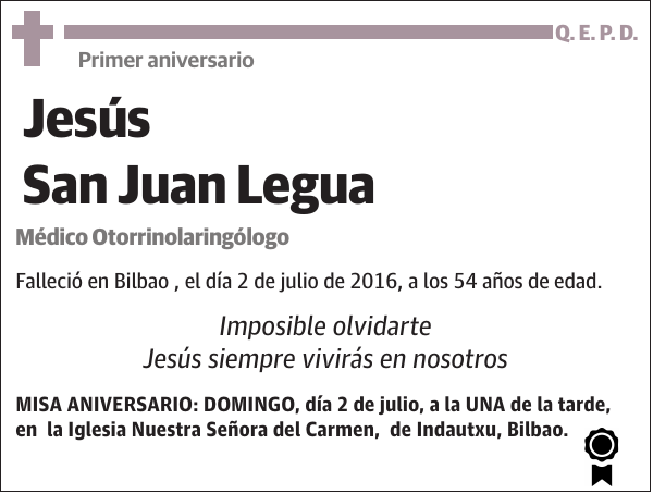 Jesús San Juan Legua