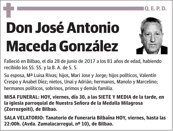 José Antonio Maceda González