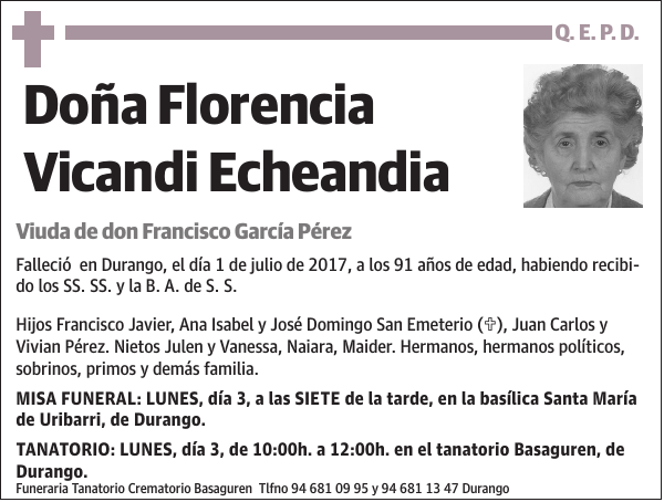 Florencia Vicandi Echeandia