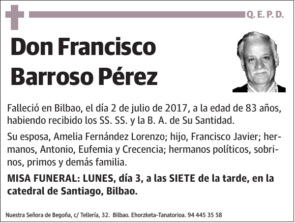 Francisco Barroso Pérez