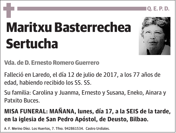 Maritxu Basterrechea Sertucha