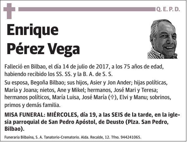 Enrique Pérez Vega