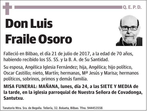 Luis Fraile Osoro