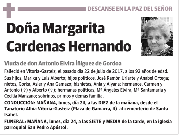 Margarita Cardenas Hernando