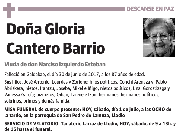 Gloria Cantero Barrio