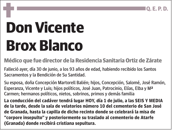 Vicente Brox Blanco