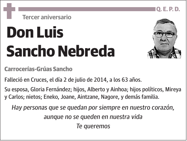 Luis Sancho Nebreda