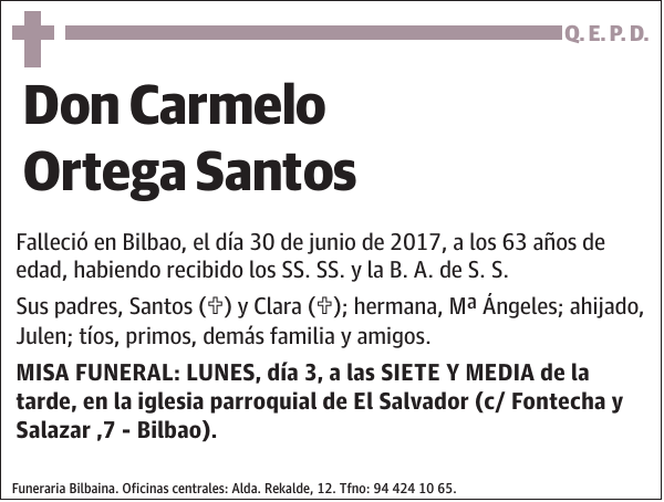 Carmelo Ortega Santos