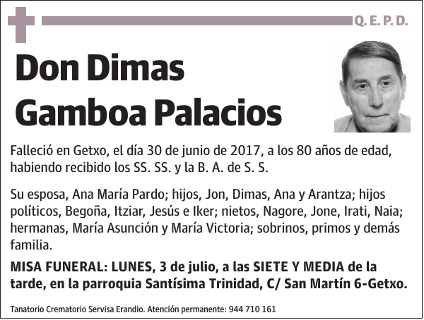 Dimas Gamboa Palacios