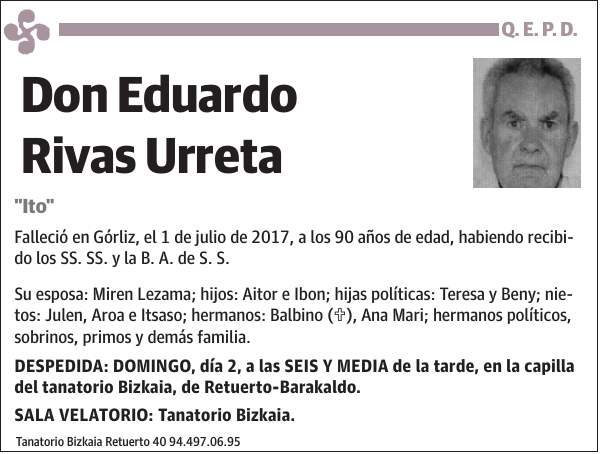 Eduardo Rivas Urreta