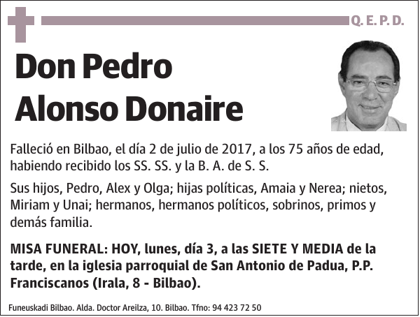 Pedro Alonso Donaire