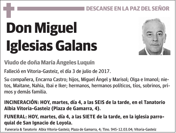 Miguel Iglesias Galans