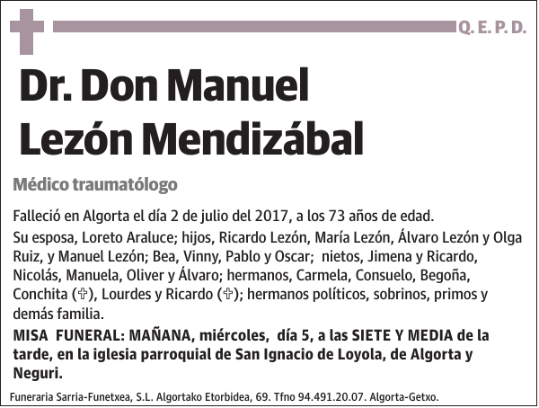 Manuel Lezón Mendizábal