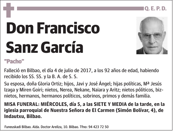 Francisco Sanz García