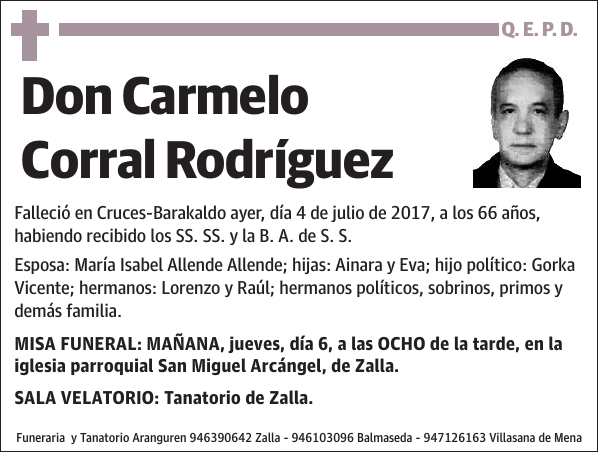 Carmelo Corral Rodríguez