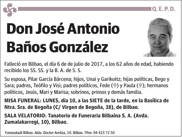 José Antonio Baños González