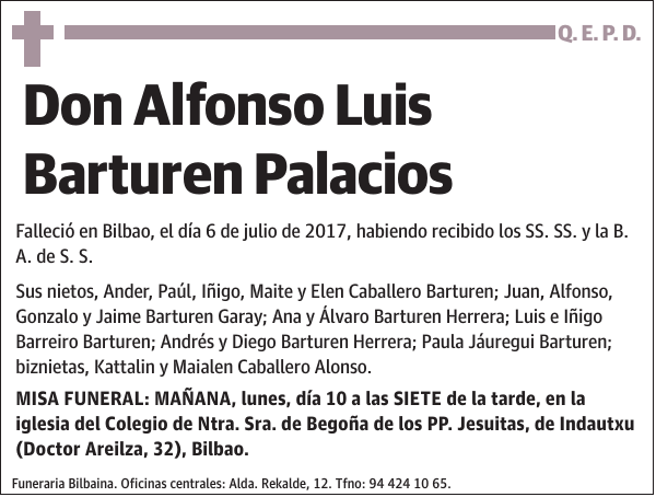 Alfonso Luis Barturen Palacios