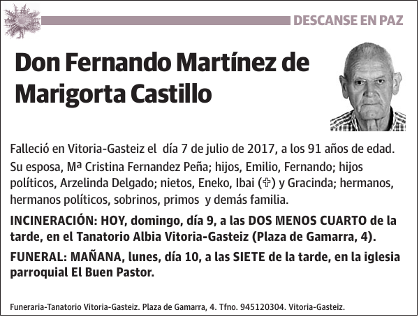 Fernando Martínez de Marigorta Castillo