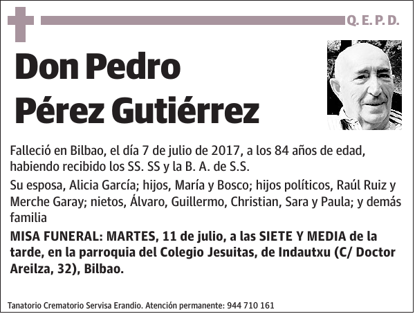 Pedro Pérez Gutiérrez