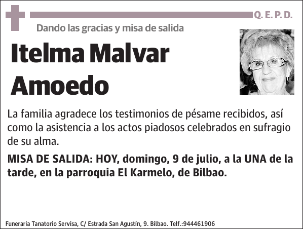 Itelma Malvar Amoedo