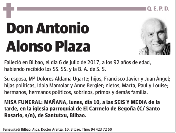 Antonio Alonso Plaza