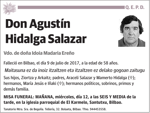 Agustín Hidalga Salazar