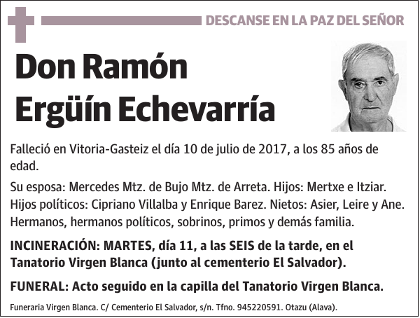 Ramón Ergüín Echevarría