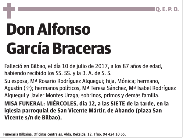 Alfonso García Braceras