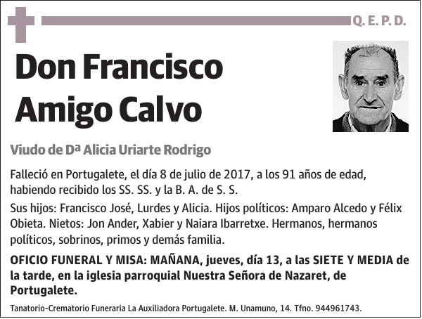 Francisco Amigo Calvo