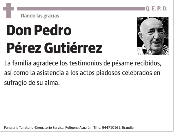 Pedro Pérez Gutiérrez