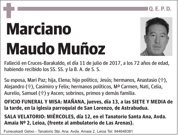 Marciano Maudo Muñoz