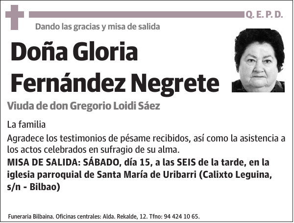 Gloria Fernández Negrete