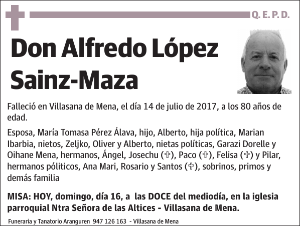 Alfredo López Sainz-Maza