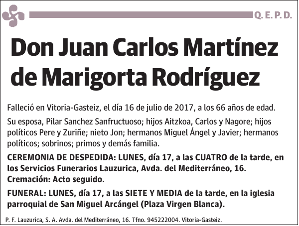 Juan Carlos Martínez de Marigorta Rodríguez