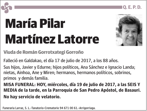 María Pilar Martínez Latorre