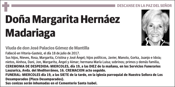 Margarita Hernáez Madariaga