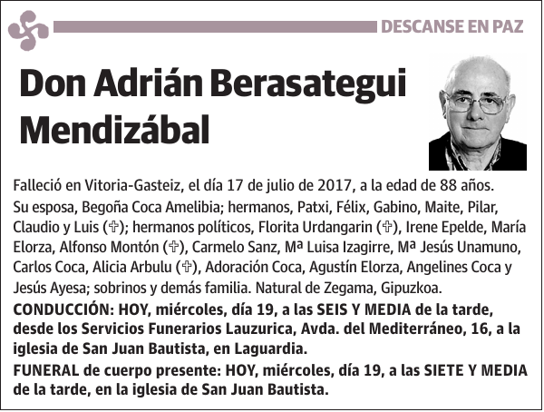 Adrián Berasategui Mendizábal