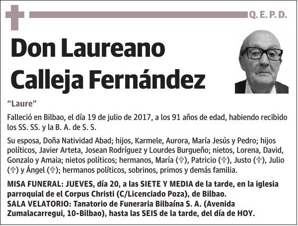 Laureano Calleja Fernández