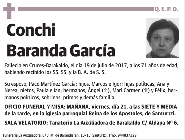 Conchi Baranda García