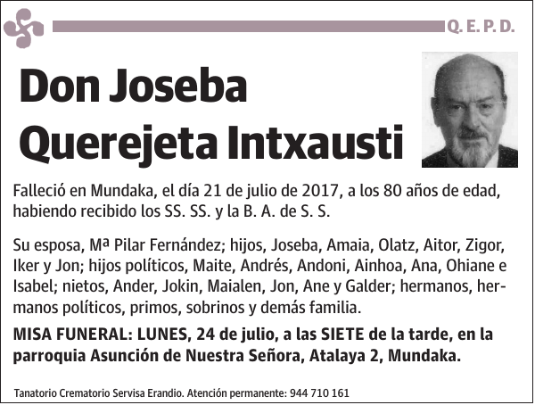 Joseba Querejeta Intxausti