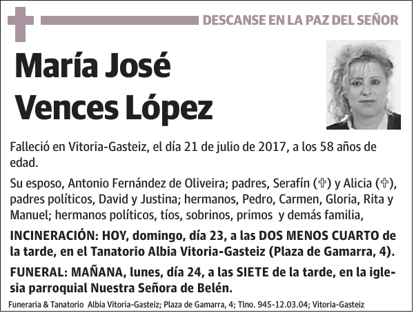 María José Vences López