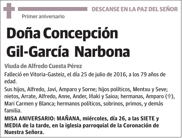 Concepción Gil-García Narbona