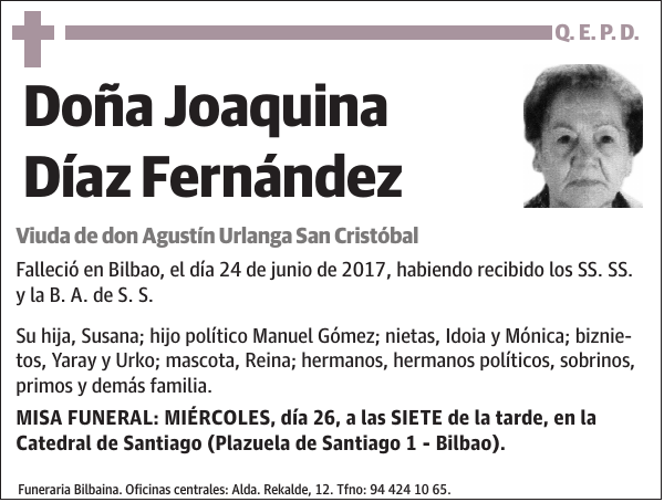 Joaquina Díaz Fernández