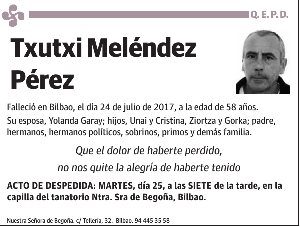 Txutxi Meléndez Pérez