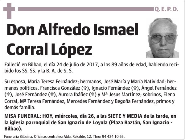 Alfredo Ismael Corral López