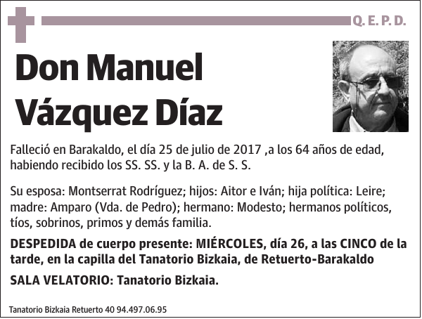 Manuel Vázquez Díaz