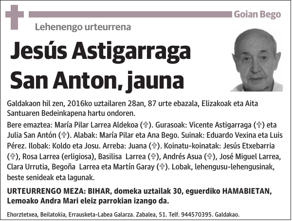 Jesús Astigarraga San Anton