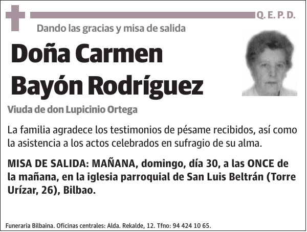 Carmen Bayón Rodríguez