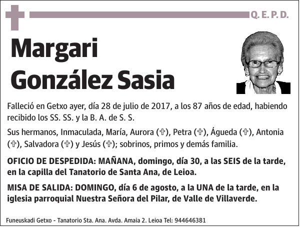 Margari González Sasia