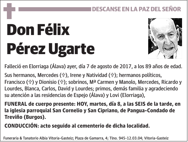 Félix Pérez Ugarte